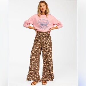Billabong Wandering Soul 2 Flyaway Boho Western Pant